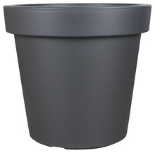 Krukke grå plast Ø30 x H20,5 cm